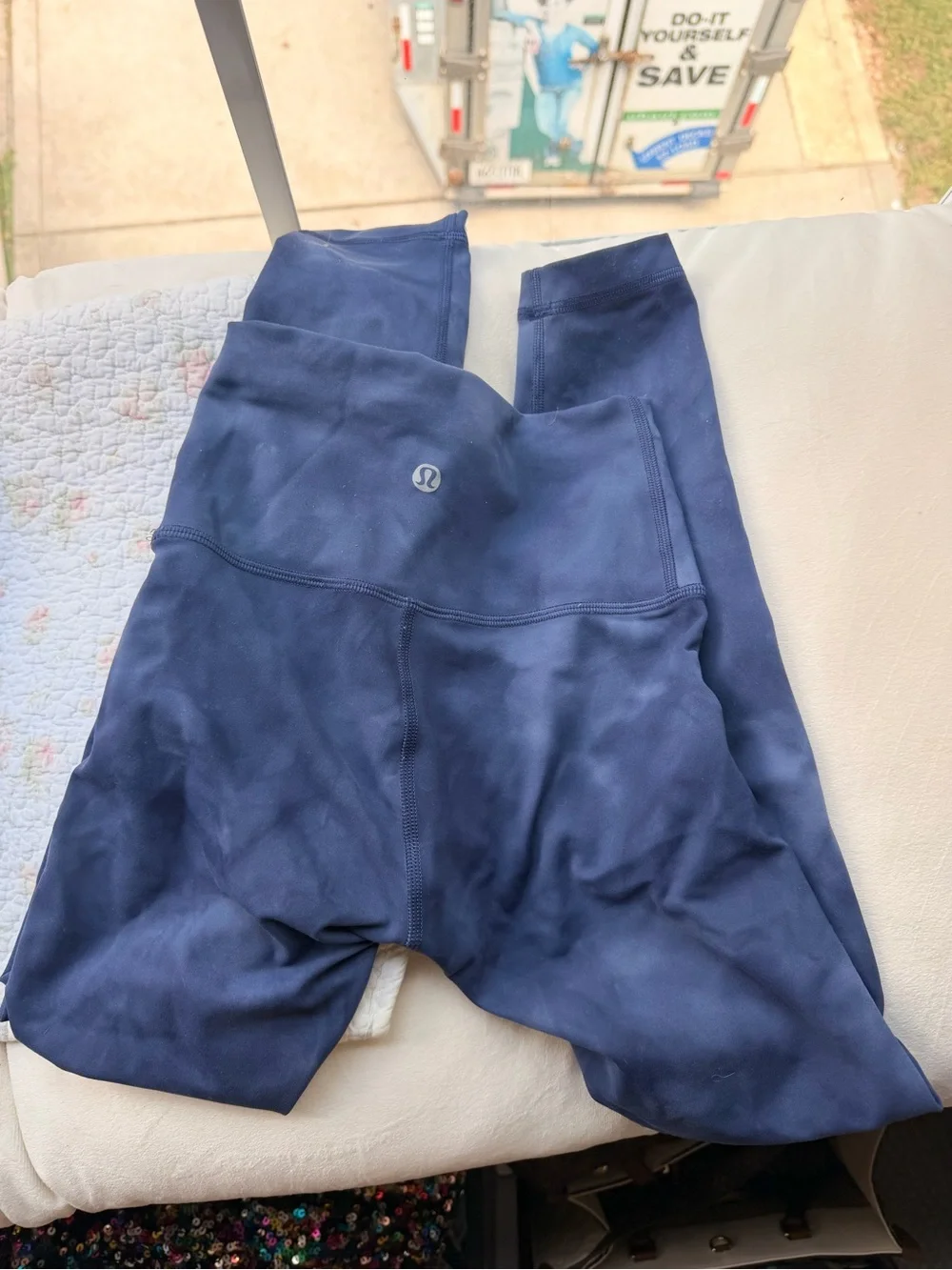 lululemon athletica Navy High-Rise Leggings